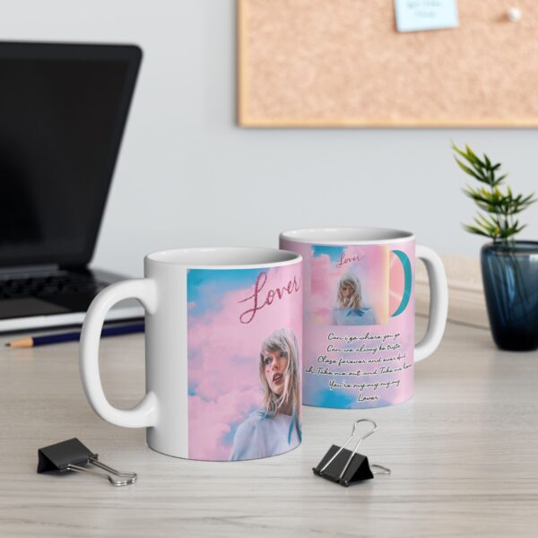 Taza Taylor Swift Lover – Diseño inspirado en el álbum