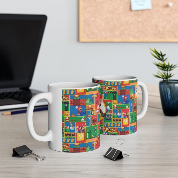 Tazas Super Mario Retro – Set de 2 Diseños