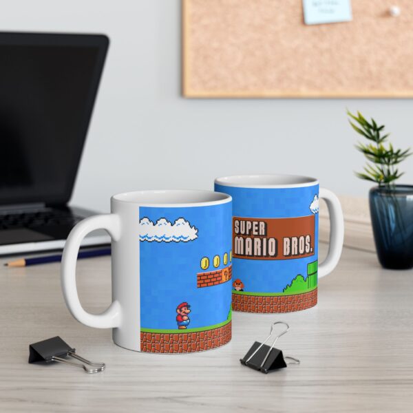 Tazas Super Mario Retro – Set de 2 Diseños