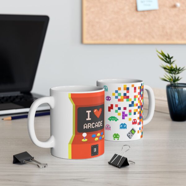 Taza Retro Arcade – Diseño Vintage