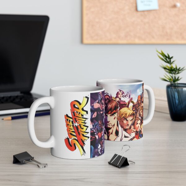 Tazas Street Fighter – Anime, Retro Pixelado y Ryu vs. Ken