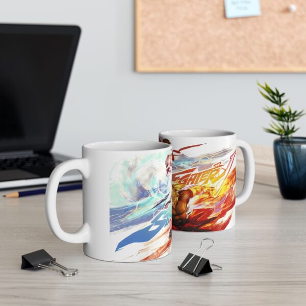 Tazas Street Fighter – Anime, Retro Pixelado y Ryu vs. Ken