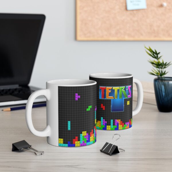 Taza Tetris Clásico – Diseño Retro Gamer