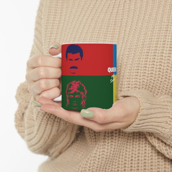 Taza Queen Hot Space – Inspirada en el álbum clásico