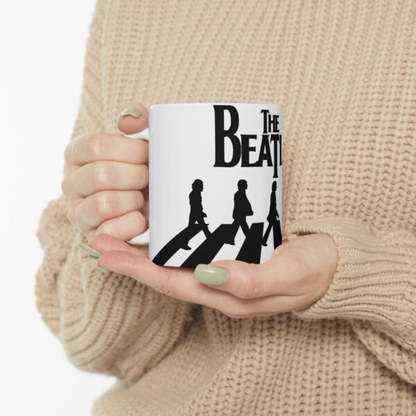 Taza Beatles Abbey Road – Diseño icónico del álbum
