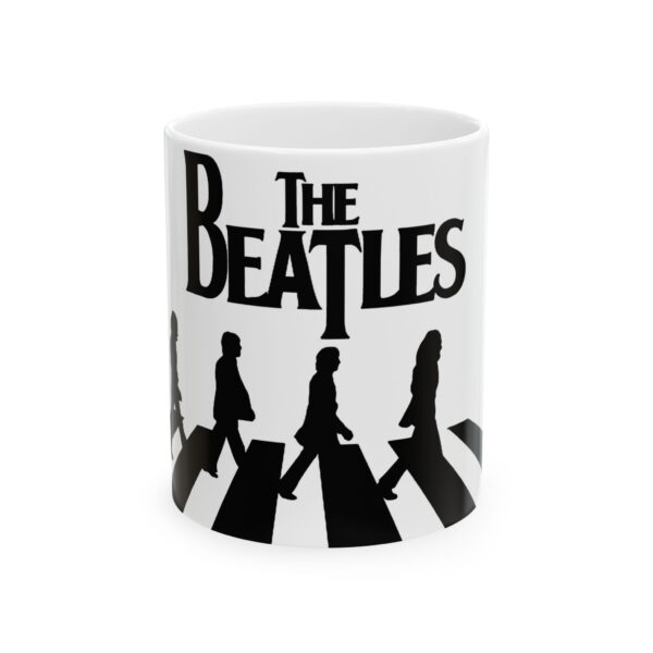 Taza Beatles Abbey Road – Diseño icónico del álbum