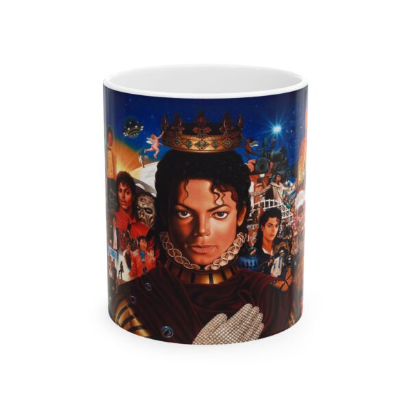 Taza Michael Jackson – Diseño con sus grandes éxitos
