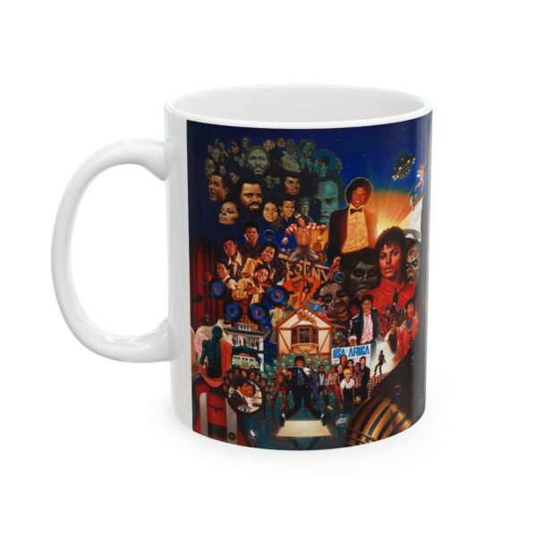 Taza Michael Jackson – Diseño con sus grandes éxitos