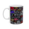 Taza de Bandas de Rock – Logos de las Mejores Bandas