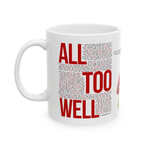 Taza All Too Well Taylor Swift – Diseño para fans