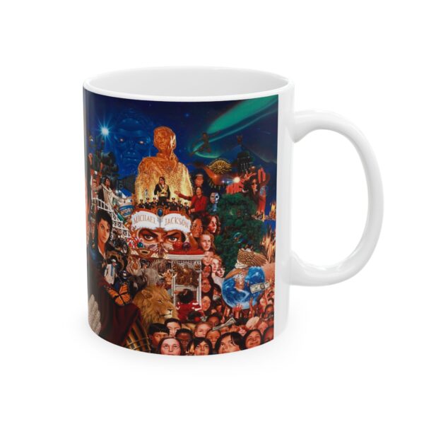Taza Michael Jackson – Diseño con sus grandes éxitos