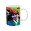 Taza Beatles Colorida – Diseño abstracto de la banda