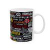 Taza de Bandas de Rock – Logos de las Mejores Bandas