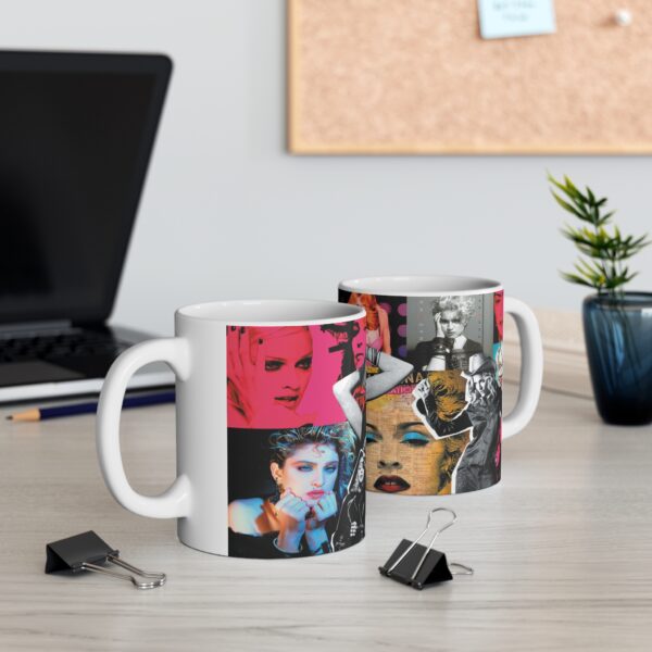 Taza Madonna Collage – Diseño único y exclusivo