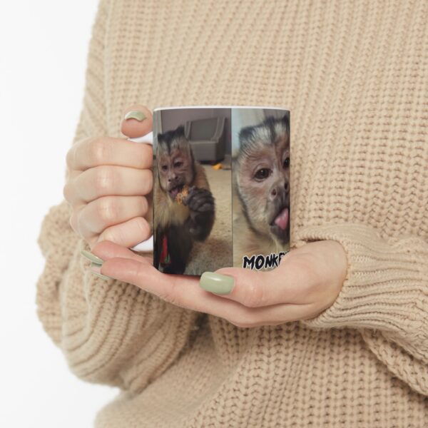 Taza George el Changuito – Monkey Lover Meme 11oz