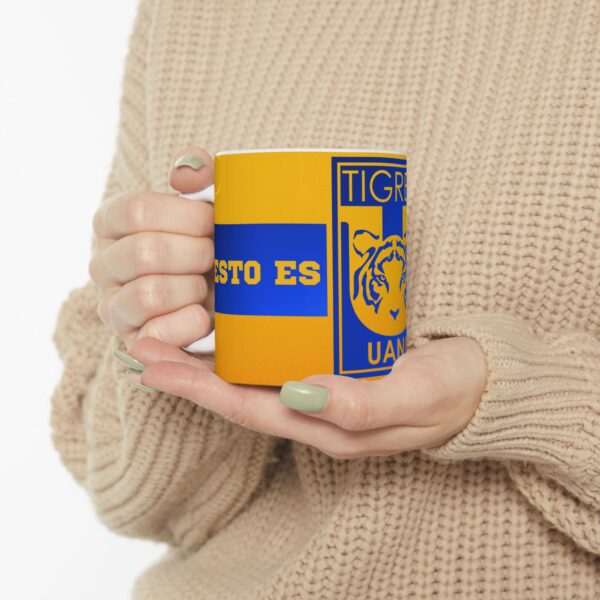 Taza Tigres UANL – El Orgullo Felino en Cada Sorbo