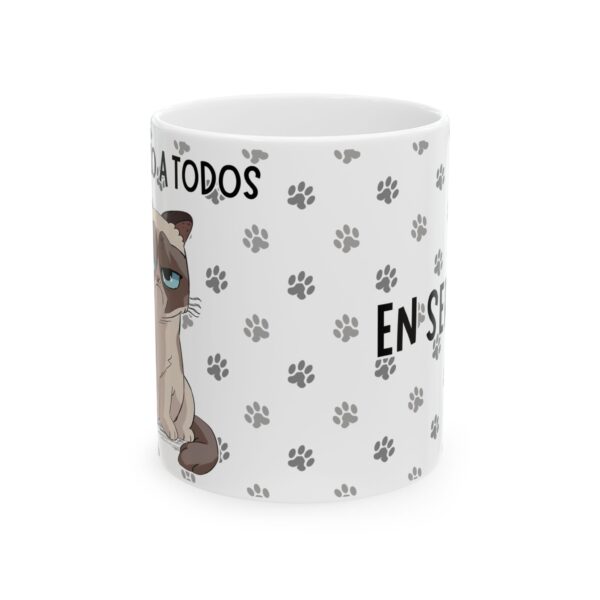Taza Gatito Enojado – Los Odio a Todos en Serio 11oz