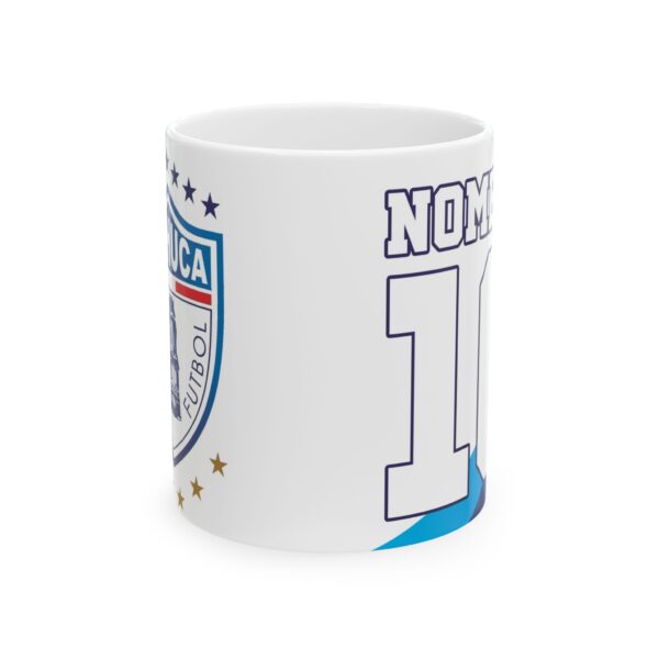 Taza personalizada Club Pachuca - con Nombre y Número