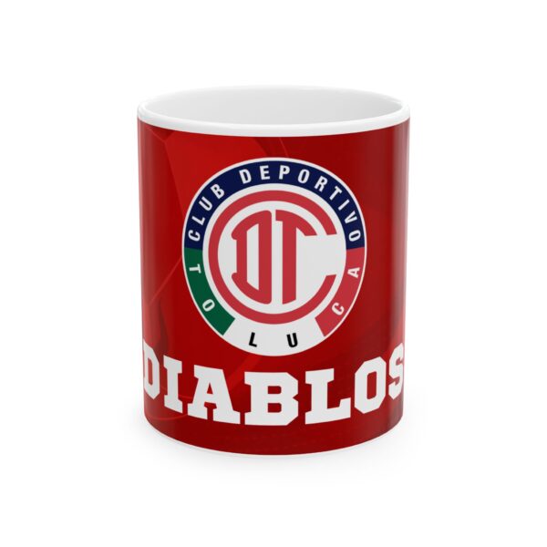 Taza del Club Toluca – "Pasión Escarlata"