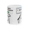 Taza Flork Instalando Paciencia Error No fue Posible 11oz
