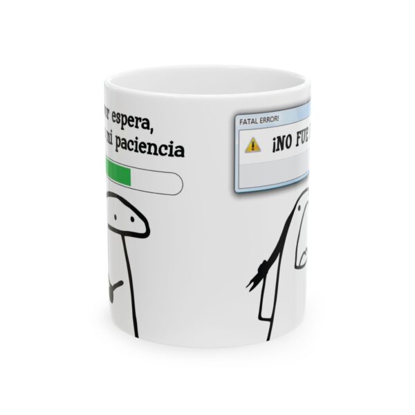 Taza Flork Instalando Paciencia Error No fue Posible 11oz
