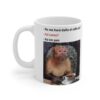 Taza George Café – ¿No Me Hará Daño el Café? Meme 11oz