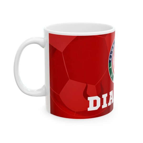 Taza del Club Toluca – "Pasión Escarlata"