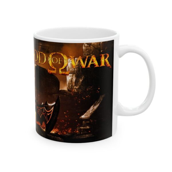 Taza God of War Kratos | Espadas del Caos y Logo Oficial
