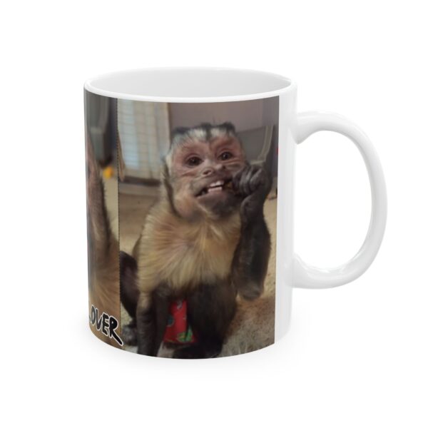 Taza George el Changuito – Monkey Lover Meme 11oz