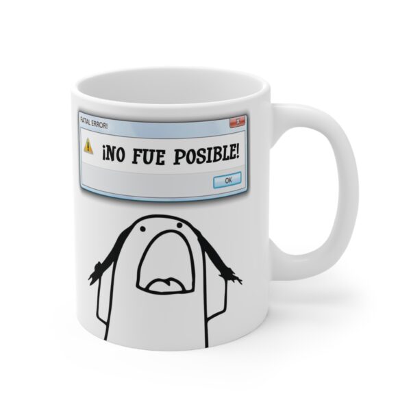 Taza Flork Instalando Paciencia Error No fue Posible 11oz