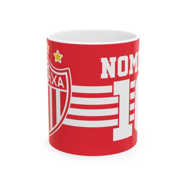 Taza Personalizada Club Necaxa – Agrega Tu Nombre y Número