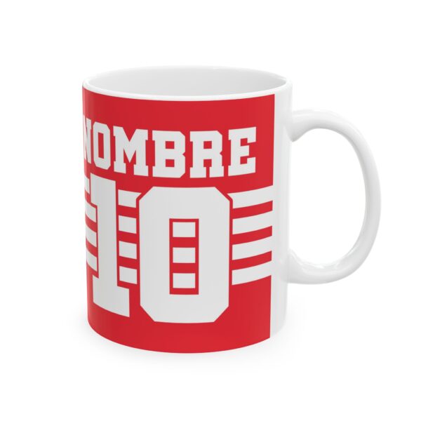 Taza Personalizada Club Necaxa – Agrega Tu Nombre y Número