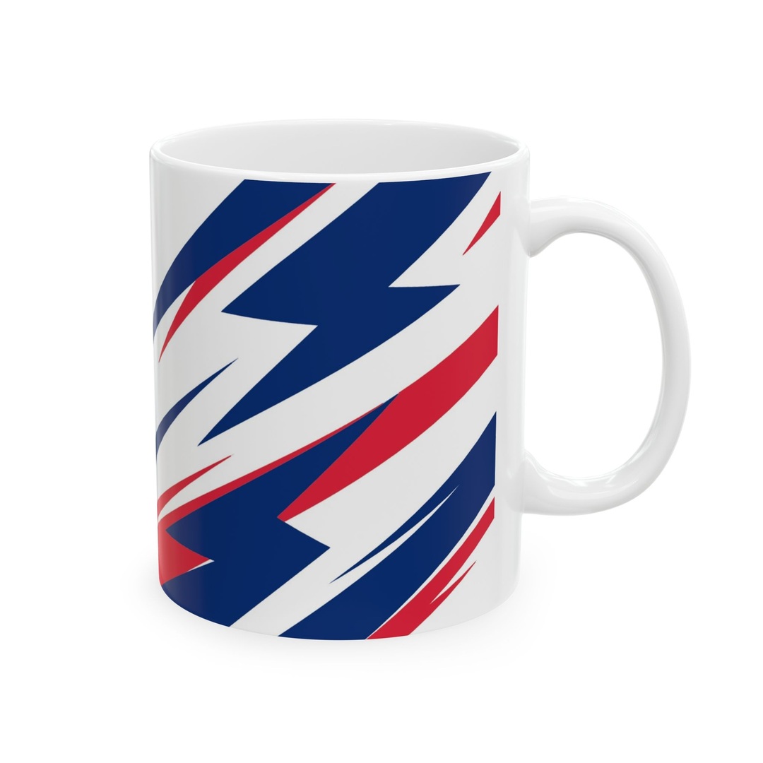 Taza Personalizada Cruz Azul – Agrega Tu Nombre y Número