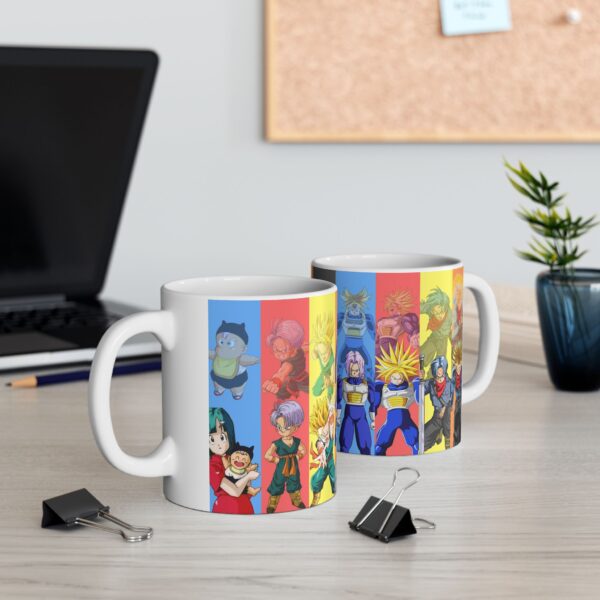 Taza Trunks Transformaciones Dragon Ball Z