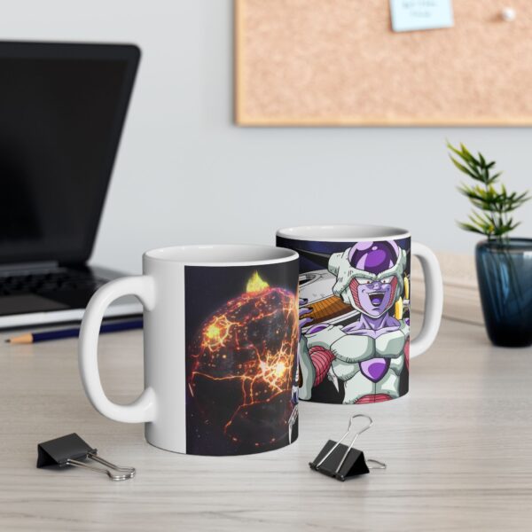 Taza Freezer Planeta Vegeta – Diseño icónico Dragon Ball Z