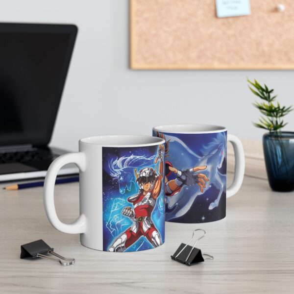 Taza Pegaso Seiya – Diseño Caballeros del Zodiaco