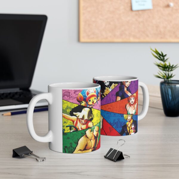 Taza One Piece Anime – Tripulación Mugiwara