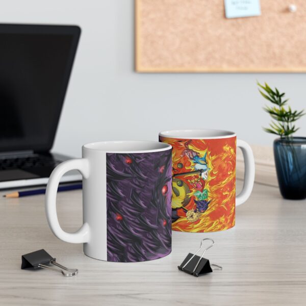 Taza Naruto vs Sasuke – Batalla final 9 Bestias con Cola