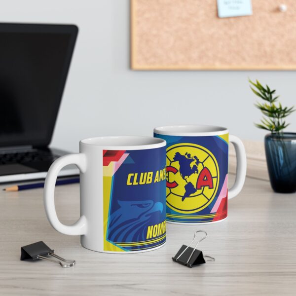 Taza personalizada Club América – con Nombre
