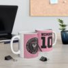 Taza Personalizada Inter Miami – con Nombre y Número