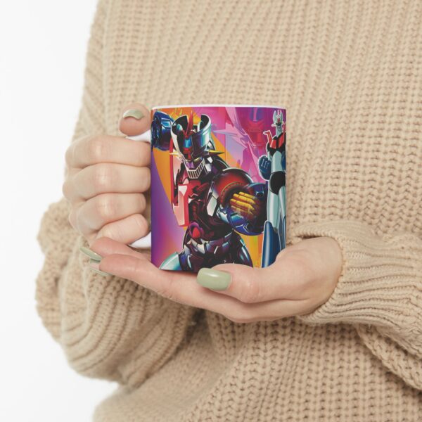 Taza Mazinger Z Vintage – Diseño retro a todo color