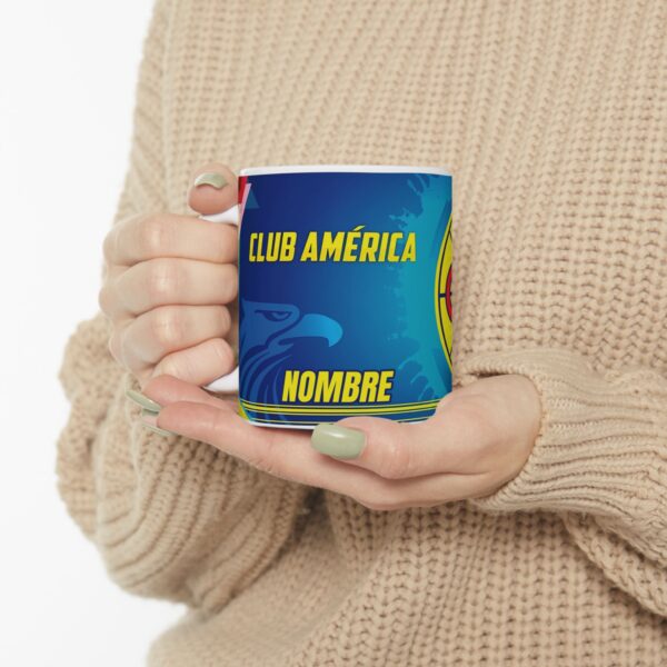 Taza personalizada Club América – con Nombre
