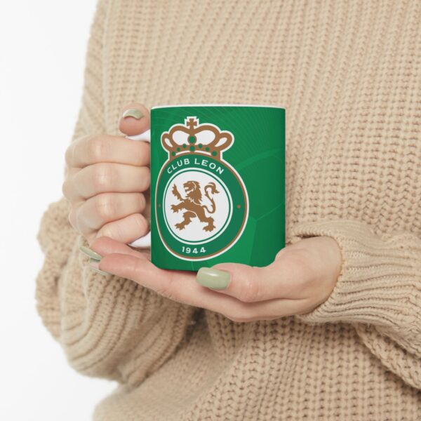Taza personalizada Club León – con Nombre y Número