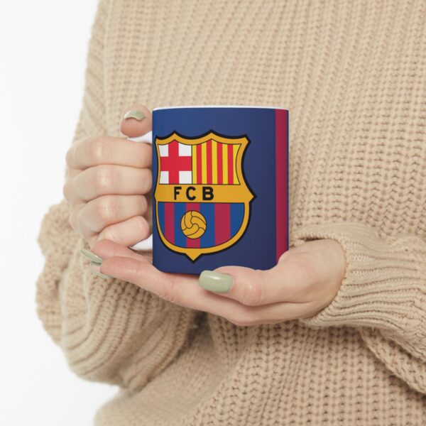 Taza personalizada FC Barcelona – con Nombre y Número