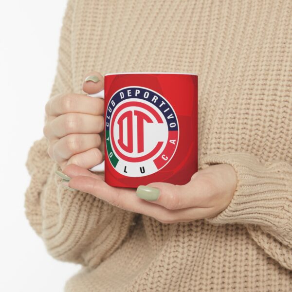 Taza personalizada Club Toluca – con Nombre y Número