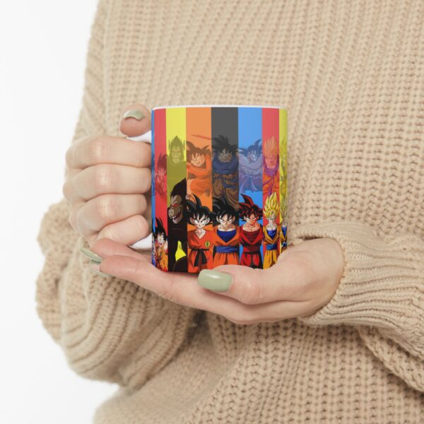 Taza Goku Transformaciones Dragon Ball Z