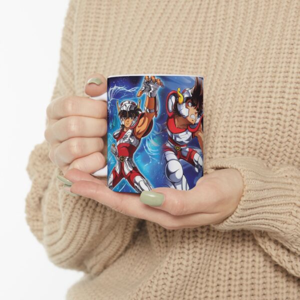 Taza Pegaso Seiya – Diseño Caballeros del Zodiaco