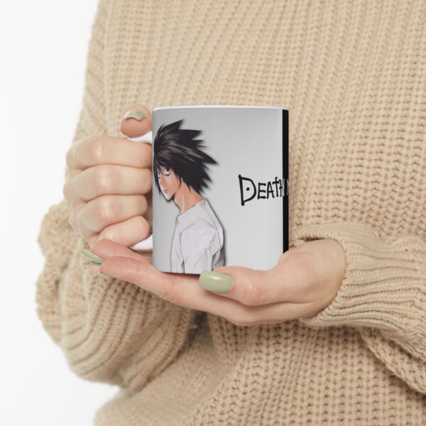 Taza Death Note – L vs Kira en cerámica