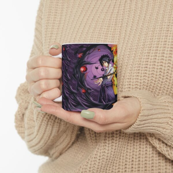 Taza Naruto vs Sasuke – Batalla final 9 Bestias con Cola