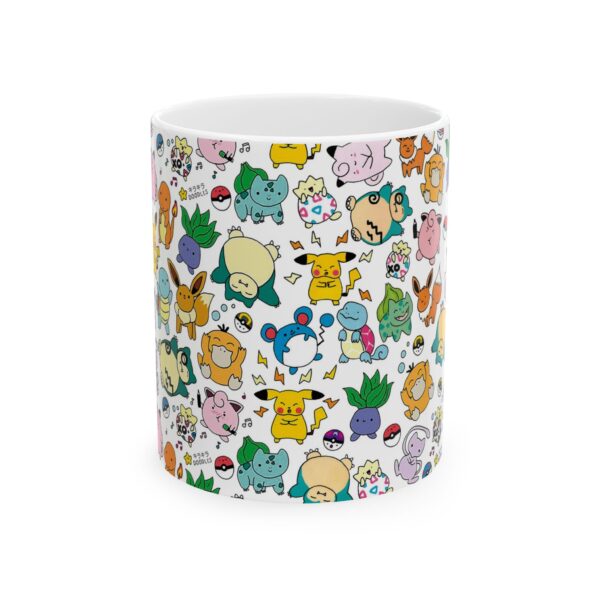 Taza Pokémon Kawaii – Pikachu, Eevee, Snorlax y más